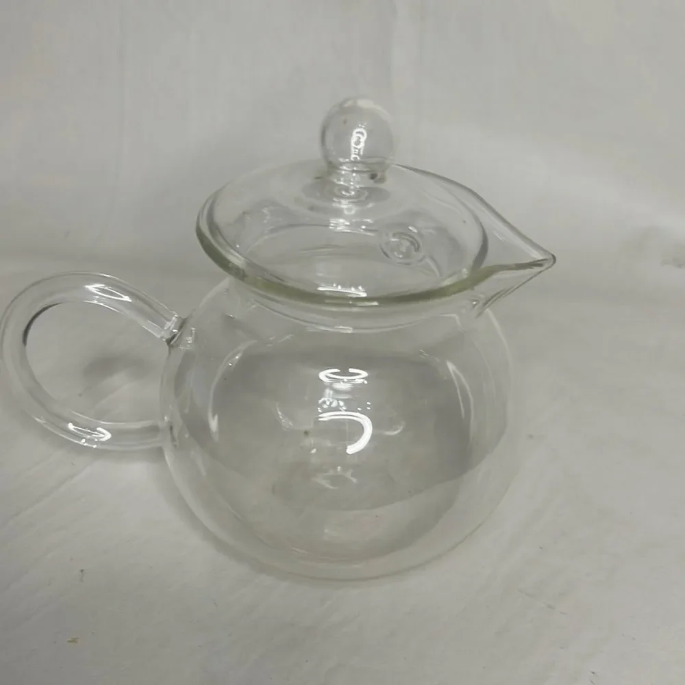 Tea Pot Clear Glass